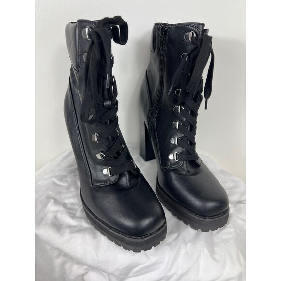 Steve Madden Beso Platform Boots, Size 10 - Picture 4 of 16